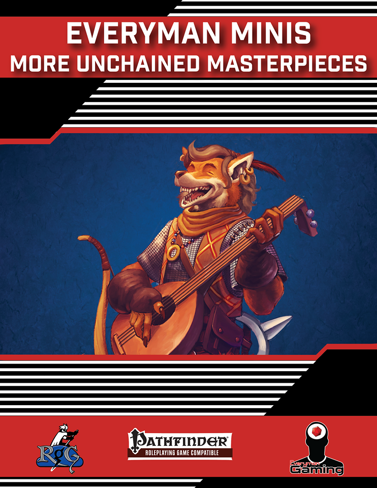 Everyman Minis: More Unchained Bard Masterpieces (Revised Edition)